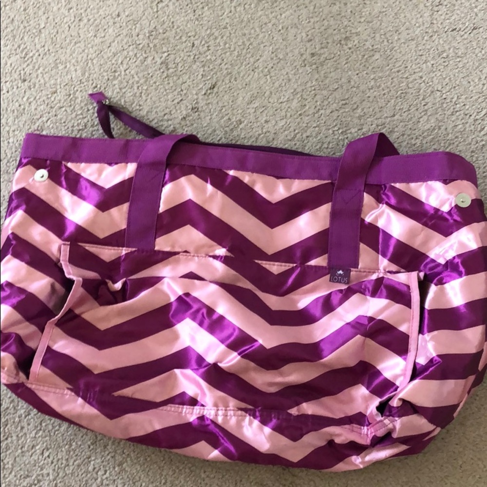 Lotus yoga gym bag for travel
